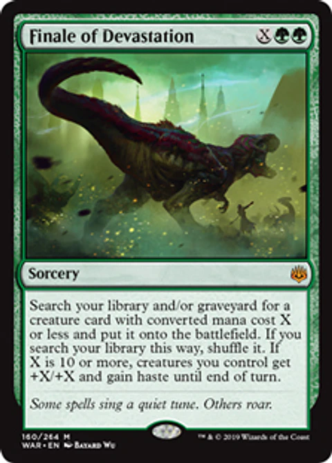 Finale of Devastation - WAR - M 