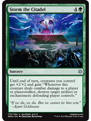Storm the Citadel - WAR - u 