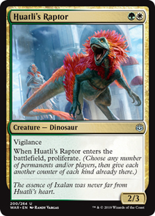 Huatli's Raptor - WAR - U  1