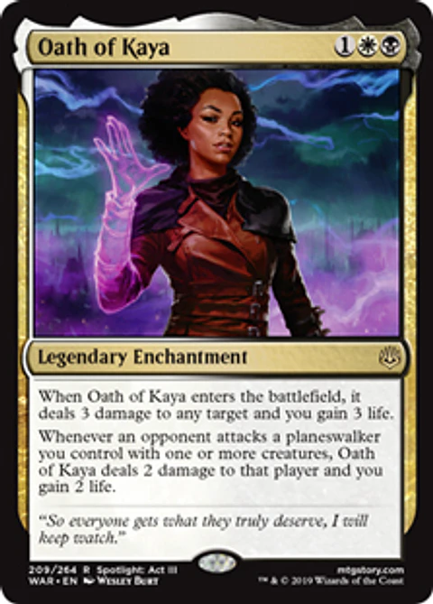 Oath of Kaya - WAR - R 