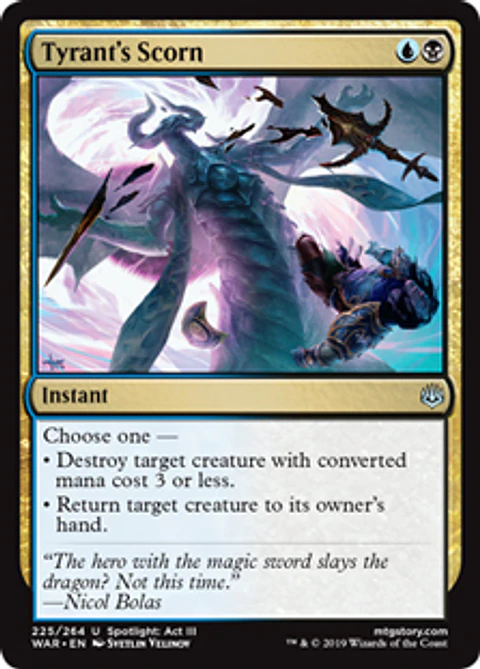 Tyrant's Scorn - WAR - U 