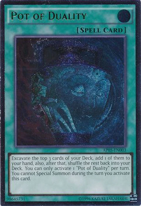 Ultimate Rare - Pot of Duality - AP05-EN003 (Italiano)