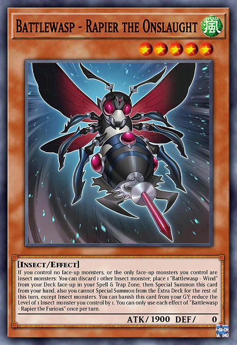Battlewasp - Rapier the Onslaught - ROTA-EN009 - Common 