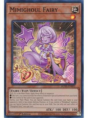 Mimighoul Fairy - ROTA-EN091 - Super Rare 
