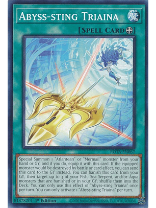 Abyss-sting Triaina - ROTA-EN062 - Common 