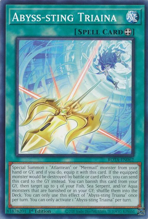 Abyss-sting Triaina - ROTA-EN062 - Common 