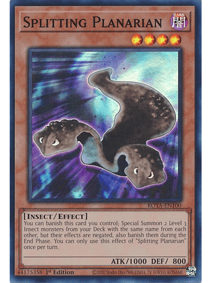 Splitting Planarian - ROTA-EN100 - Super Rare 