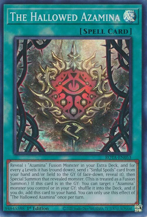 The Hallowed Azamina - ROTA-EN053 - Super Rare 