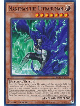 Mantman the Ultrahuman - ROTA-EN084 - Common 