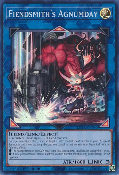 Fiendsmith's Agnumday - ROTA-EN045 - Super Rare 