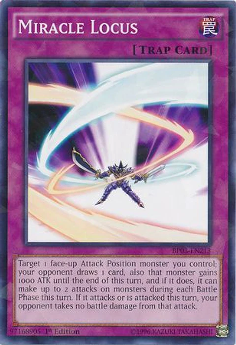 Miracle Locus - BP03-EN213 - Shatterfoil Rare