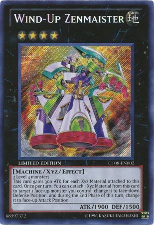 Wind-Up Zenmaister - CT08-EN002 - Secret Rare 1