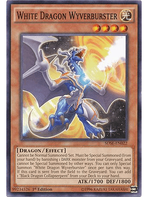 White Dragon Wyverburster - SDSE-EN022 - Common