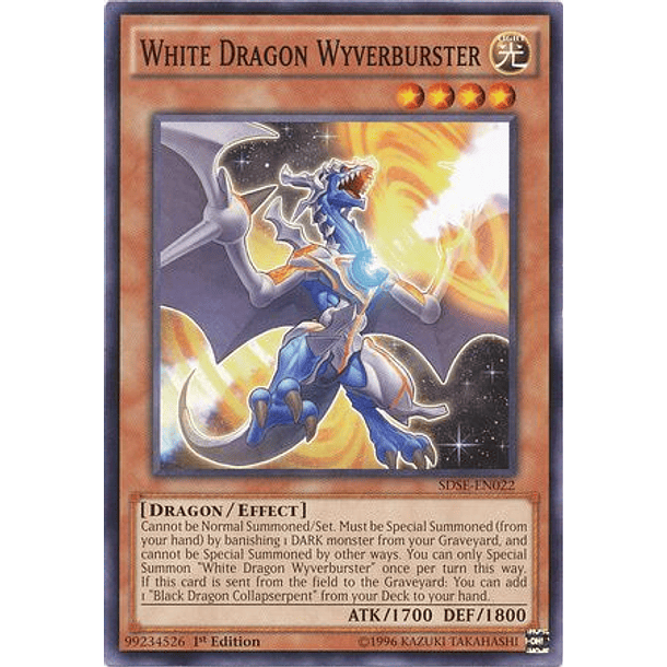 White Dragon Wyverburster - SDSE-EN022 - Common