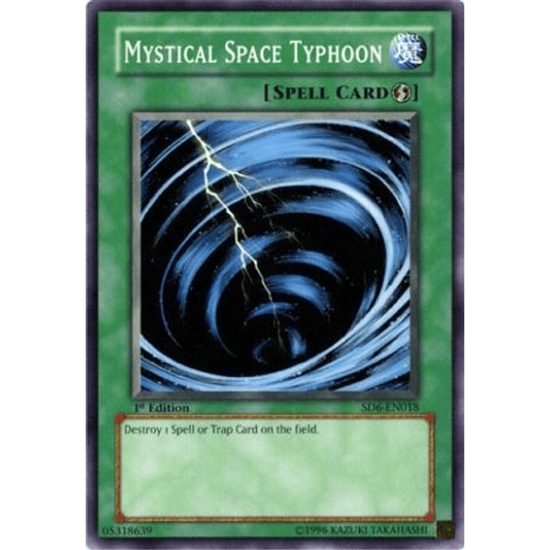 Mystical Space Typhoon - SD6-EN018 - Common