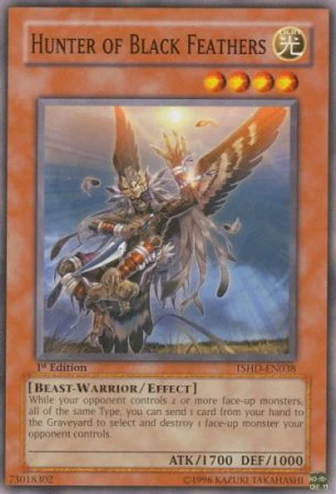 Hunter of Black Feathers - TSHD-EN038 - Common 