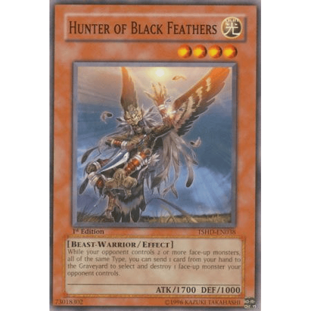 Hunter of Black Feathers - TSHD-EN038 - Common 