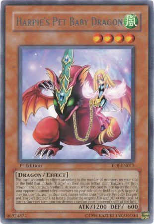 Harpie's Pet Baby Dragon - EOJ-EN013 - Rare 1