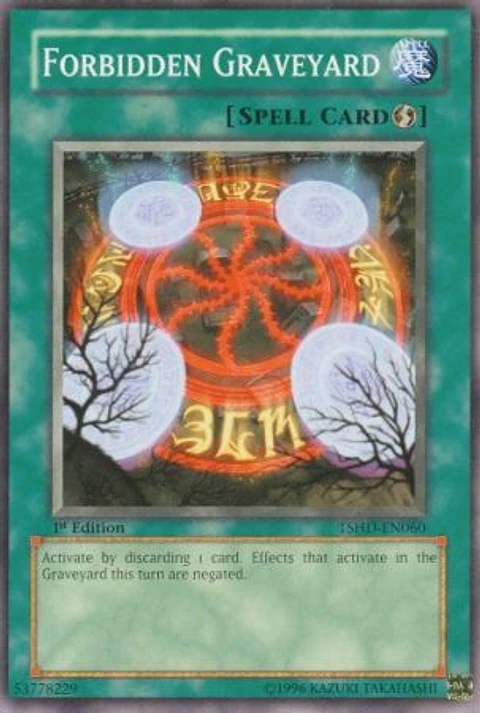 Forbidden Graveyard - TSHD-EN060 - Common