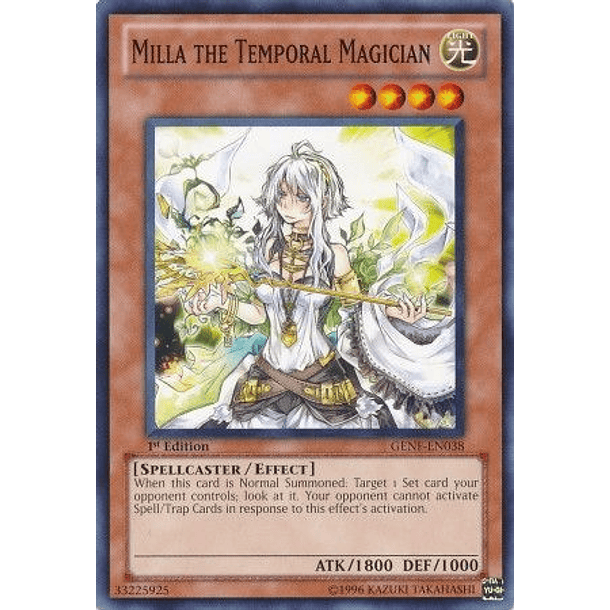 Milla the Temporal Magician - GENF-EN038 - Common