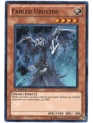 Fabled Urustos - HA03-EN001 - Super Rare