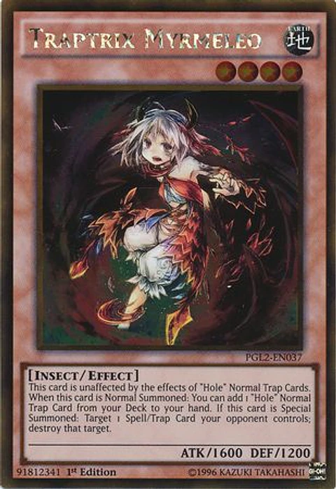 Traptrix Myrmeleo - PGL2-EN037 - Gold Rare 