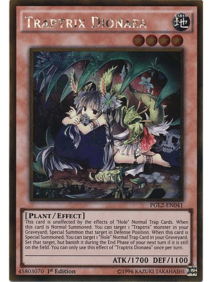 Traptrix Dionaea - PGL2-EN041 - Gold Rare