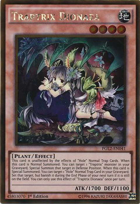 Traptrix Dionaea - PGL2-EN041 - Gold Rare
