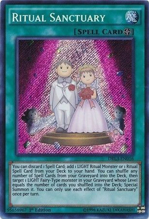 Ritual Sanctuary - DRL3-EN016 - Secret Rare