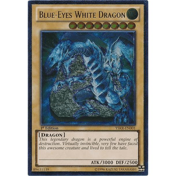 Blue-Eyes White Dragon - YSKR-EN001 - Ultimate Rare 