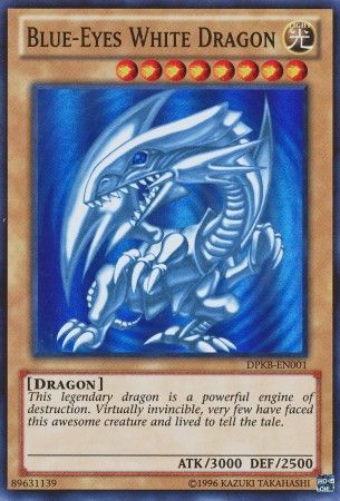 Blue-Eyes White Dragon - DPKB-EN001 - Super Rare 1