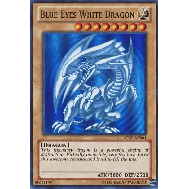 Blue-Eyes White Dragon - DPKB-EN001 - Super Rare