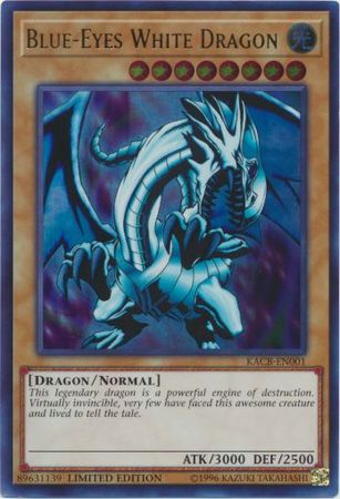 Blue-Eyes White Dragon - KACB-EN001 - Ultra Rare 1
