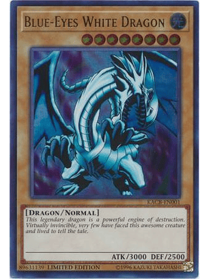 Blue-Eyes White Dragon - KACB-EN001 - Ultra Rare