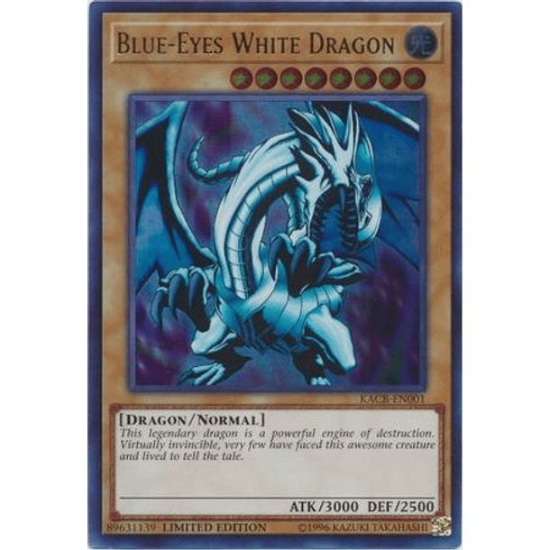 Blue-Eyes White Dragon - KACB-EN001 - Ultra Rare