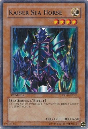 Kaiser Sea Horse - DPKB-EN017 - Rare 1