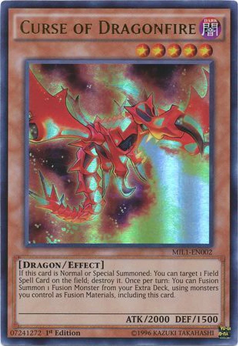 Curse of Dragonfire - MIL1-EN002 - Ultra Rare