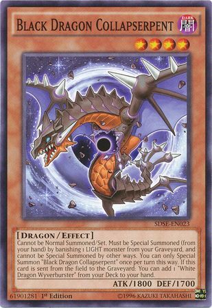 Black Dragon Collapserpent - SDSE-EN023 - Common (jugada) 1