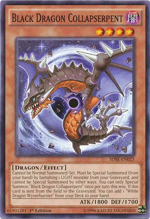 Black Dragon Collapserpent - SDSE-EN023 - Common (jugada)