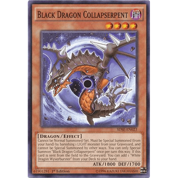 Black Dragon Collapserpent - SDSE-EN023 - Common (jugada)