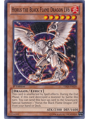 Horus the Black Flame Dragon LV6 - YSKR-EN020 - Common