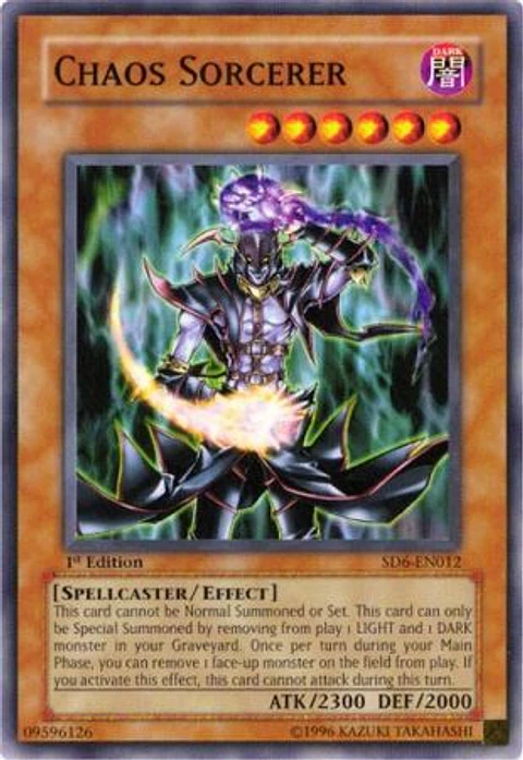 Chaos Sorcerer - SD6-EN012 - Common 