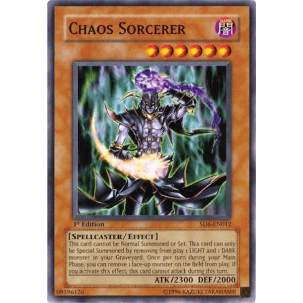 Chaos Sorcerer - SD6-EN012 - Common 