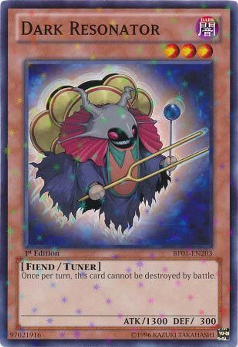 Dark Resonator - BP01-EN203 - Starfoil Rare