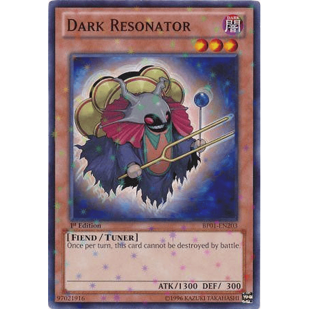Dark Resonator - BP01-EN203 - Starfoil Rare