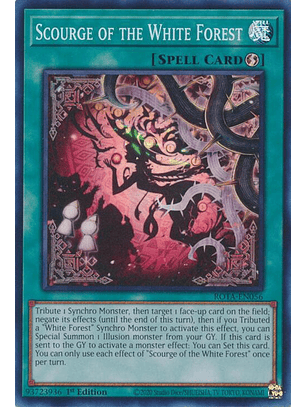 Scourge of the White Forest - ROTA-EN056 - Super Rare 