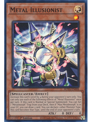 Metal Illusionist - ROTA-EN008 - Super Rare 
