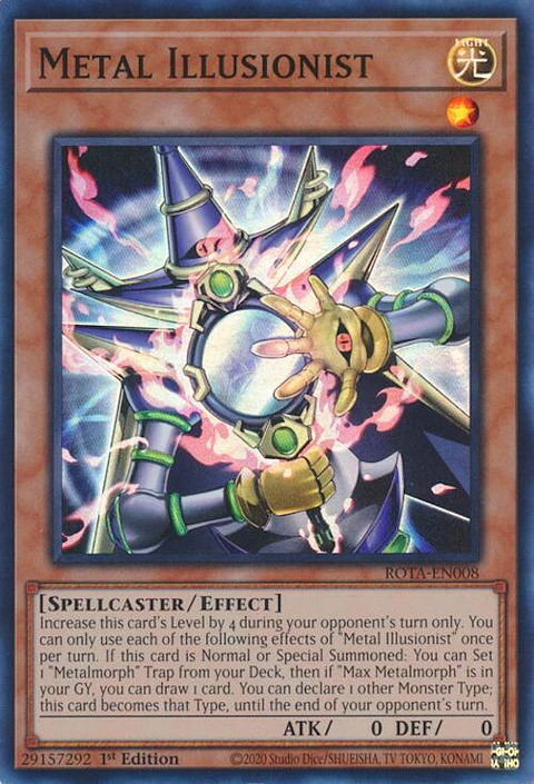 Metal Illusionist - ROTA-EN008 - Super Rare 
