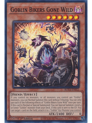 Goblin Bikers Gone Wild - ROTA-EN012 - Super Rare 
