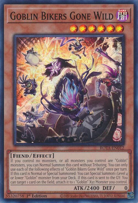 Goblin Bikers Gone Wild - ROTA-EN012 - Super Rare 